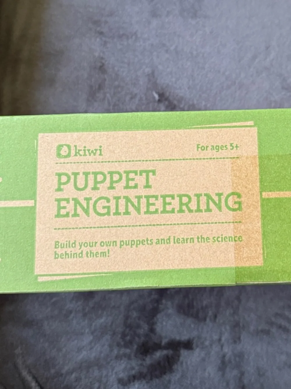 KiwiCo Kiwi Crate Puppet Engineering STEM Kit